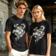 Olive T-Shirt With Studio Ghibli Character Balloon Print