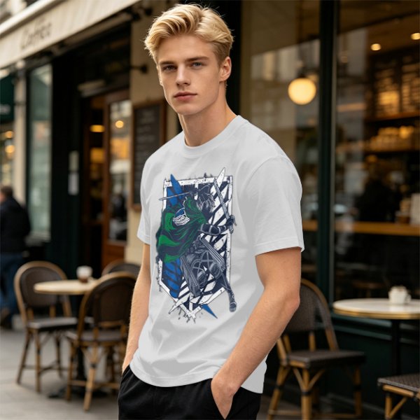 Attack on Titan Scout Regiment Soldier Graphic T-Shirt