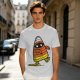 Olive T-Shirt with Mummy Candy Corn Halloween Graphic