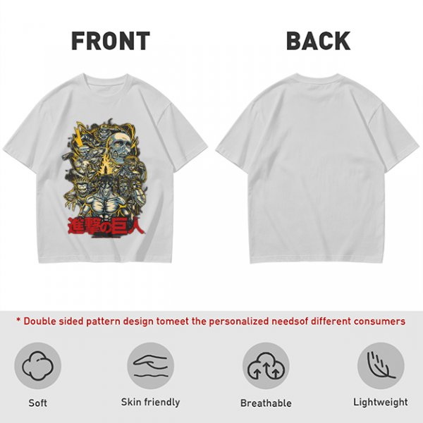 Attack on Titan Colossal Titans Graphic Tee