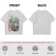 Psyce Cream Insane Flavor Graphic Tee with Whimsical Monster and Characters