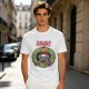 Food is the only Christmas grumpy cat wreath graphic tee