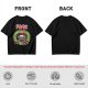 Food is the only Christmas grumpy cat wreath graphic tee
