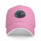 Black Baseball Cap With Mystical Black Cat And Crescent Moon Art