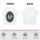 Olive T-Shirt with Vampire Roommates Names Presidential Seal Print