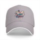 Black Baseball Cap With Anime Pirate Ship Graphic