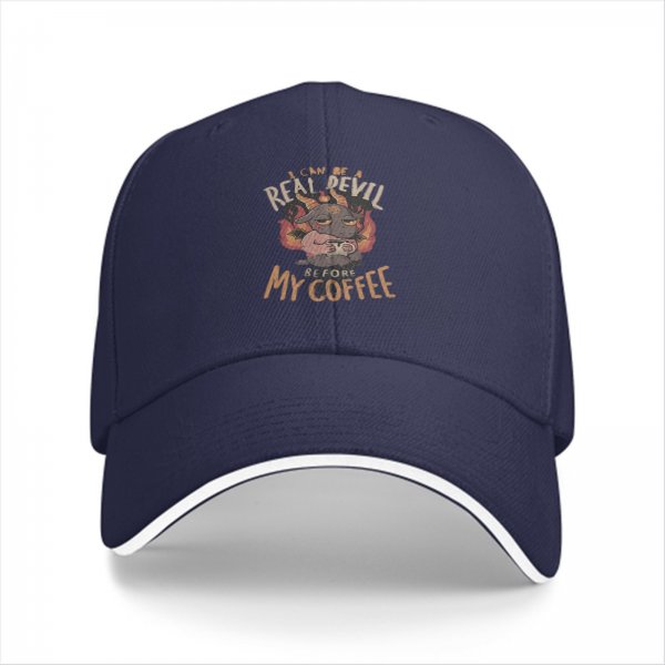 I Can Be A Real Devil Before My Coffee Baseball Cap