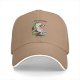 Black Baseball Cap With Dancing Unicorn Rainbow Graphic
