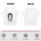 Oversized Army Green T-Shirt with Overthinking World Champion Brain Graphic