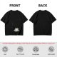 Olive Green T-Shirt with Steaming Coffee Cup Print