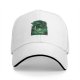 Black Baseball Cap With Anime Swordsman Green Graphic Print