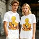 One Piece Sanji Fire Kick Graphic Olive T-Shirt