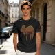 Olive Green T-Shirt with Sleeping Sloth Graphic Print