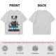Olive t-shirt with panda drinking coffee and 'Sleep is for the dead' text