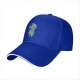 Black Baseball Cap With Kodama Forest Spirit Graphic Print