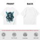 Olive T-Shirt With Celestial Dreamcatcher And Animal Artwork