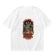 Olive t-shirt with devil call center graphic and 'Your Soul Is Very Important To Us' text