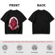 Olive Green T-Shirt With Cartoon D20 Vampire Graphic