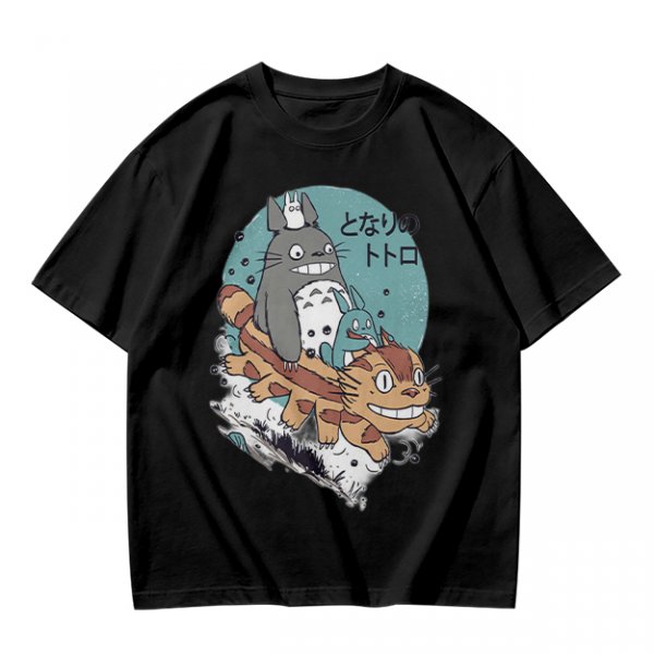 My Neighbor Totoro Characters Catbus Graphic T-Shirt
