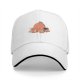 Black Baseball Cap with Cute Octopus and Kittens Graphic