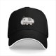 Black baseball cap with cute Appa from Avatar: The Last Airbender print