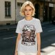 Caffeine Powers Activate! Cartoon Coffee T-Shirt Design