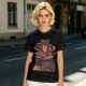 Olive T-Shirt With A Bear Holding A Campfire Mug Design
