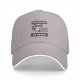 Black baseball cap with multitasking raccoon laptop graphic