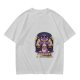 Olive Graphic T-Shirt with Wizard Cat and Stardust & Caffeine Print