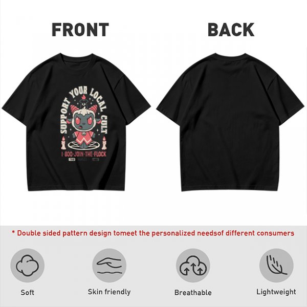 Support Your Local Cult Join The Flock Graphic T-Shirt