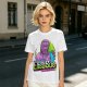 Olive Graphic T-Shirt With ElisaSue Artwork And Slogan