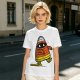 Olive T-Shirt with Mummy Candy Corn Halloween Graphic