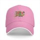 Black baseball cap with Playa de los Muertos beach club graphic