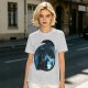 Olive T-shirt with How to Train Your Dragon Toothless and Hiccup Art