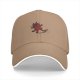 Black baseball cap with chibi Deadpool graphic design