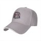Black Baseball Cap with Anime Character Group Graphic Print