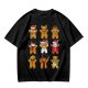 Olive Christmas Gingerbread Character Graphic T-Shirt