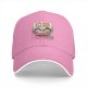 Black baseball cap with cute ramen cat graphic design