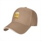 Black baseball cap with cute beer mug graphic and free chugs text