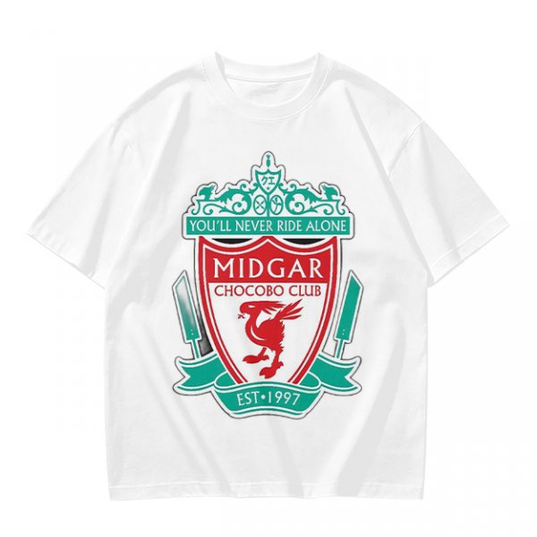 Midgar Chocobo Club You'll Never Ride Alone Graphic T-Shirt