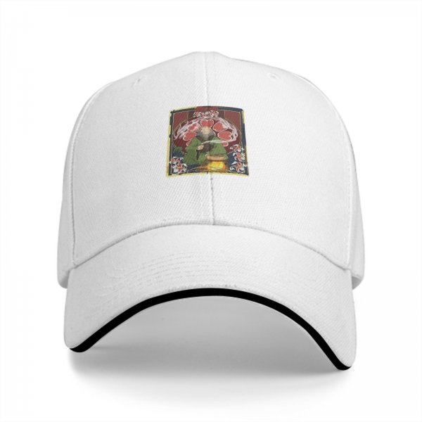 Black Baseball Cap with Uncle Iroh Tea Art Print