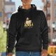 Black hoodie with tactical duck family graphic and "AND FIND OUT" text