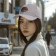 Black Baseball Cap With Devil In Coffee Cup Graphic