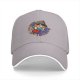 Black baseball cap with Pinocchio 'I Believe I Can Lie' graphic print