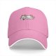 Black baseball cap with a lazy sleeping unicorn graphic