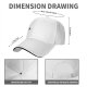 Black Baseball Cap With Small Anime Character Embroidery