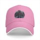 Black Baseball Cap With Dark Fantasy Warrior Sword Print