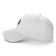 Black baseball cap with vintage clock face graphic