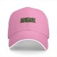 Black baseball cap with humorous 'some things are better left alone' text