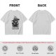 Olive T-Shirt with Black Cat Wizard 'Master of the Dork Arts' Print
